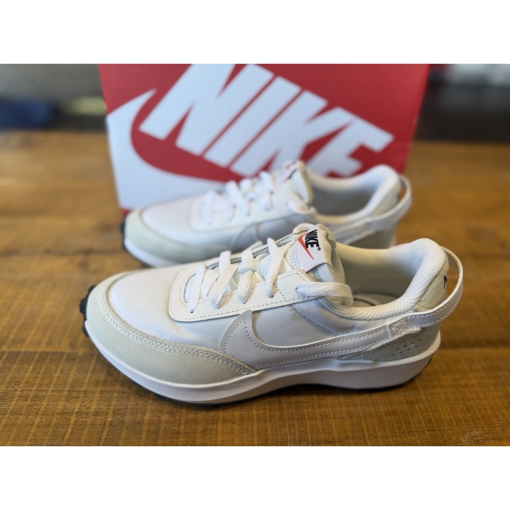 Nike Wmns Waffle Debut White Grey Women Casual Lifestyle Shoes DH9523-100 6.5